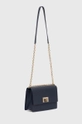 Furla borsa a mano in pelle blu navy