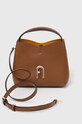 Δερμάτινη τσάντα Furla καφέ WB00780.HSF000.03B00
