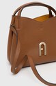 Δερμάτινη τσάντα Furla WB00780.HSF000.03B00 καφέ