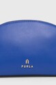 Akcesoria Furla torebka skórzana WE00530.AX0733.2579S niebieski