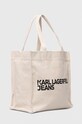 Karl Lagerfeld Jeans torebka 240J3920 beżowy SS24