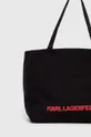 Βαμβακερή τσάντα Karl Lagerfeld 60% Ανακυκλωμένο βαμβάκι, 40% Βαμβάκι