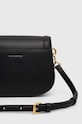 Doplnky Kožená kabelka Karl Lagerfeld 240W3050 čierna