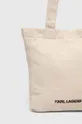 Pamučna torba Karl Lagerfeld Temeljni materijal: 100% Pamuk Postava: 60% Rceiklirani pamuk, 40% Pamuk