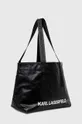 Бавовняна сумка Karl Lagerfeld чорний