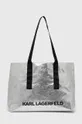 срібний Бавовняна сумка Karl Lagerfeld Жіночий