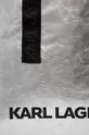 ασημί Βαμβακερή τσάντα Karl Lagerfeld