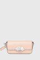 Karl Lagerfeld poseta de piele uni roz 240W3195