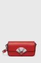 rdeča Usnjena torbica Karl Lagerfeld Ženski
