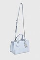 Karl Lagerfeld torebka skórzana 240W3196 niebieski AW24