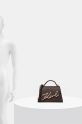 Karl Lagerfeld borsa a mano in pelle 240W3003 marrone