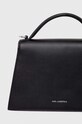 Karl Lagerfeld torebka skórzana 240W3003 czarny