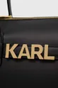 Сумочка Karl Lagerfeld Основной материал: 42% Рециклированная кожа, 34% Полиуретан, 24% Переработанный нейлон Подкладка: 100% Переработанный полиэстер