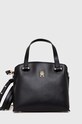 Tommy Hilfiger torebka nie mieści A4 czarny AW0AW15968