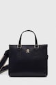 Tommy Hilfiger torebka nie mieści A4 granatowy AW0AW15977