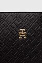 Τσάντα Tommy Hilfiger μαύρο AW0AW16002