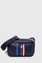 Tommy Hilfiger torebka nie mieści A4 granatowy AW0AW16106