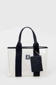 Kabelka Tommy Hilfiger textilní bílá AW0AW16159