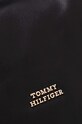 Tommy Hilfiger torebka skórzana czarny AW0AW16203