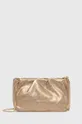 zlata Usnjena torbica Tommy Hilfiger Ženski