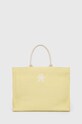 Tommy Hilfiger torba plażowa mieści A4 żółty AW0AW16410