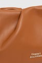 Tommy Hilfiger torebka skórzana brązowy AW0AW16418