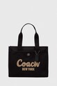 Сумочка Coach аплікація чорний CP163