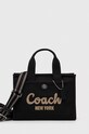 Сумочка Coach аплікація чорний CP164