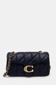 Coach leather handbag Tabby grain leather navy CP149