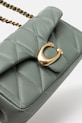 Coach geantă de piele Tabby verde CP149