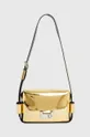 zlata Usnjena torbica AllSaints Frankie Ženski