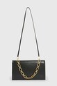 AllSaints poseta de piele Akira uni negru WB620Z