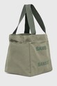 Samsoe Samsoe geanta de bumbac F24100082 verde SS24