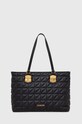 Love Moschino torebka mieści A4 czarny JC4049PP1I