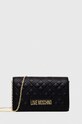 Love Moschino torebka imitacja skóry licowej czarny JC4079PP1I