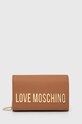 Love Moschino torebka aplikacja brązowy JC4103PP1I