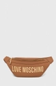 rjava Torbica za okoli pasu Love Moschino Ženski