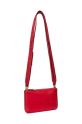 Accessori Lauren Ralph Lauren borsa a mano in pelle 431920066 rosso