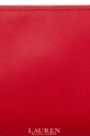 Kožená kabelka Lauren Ralph Lauren 431920066 červená