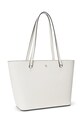 Doplňky Kožená kabelka Lauren Ralph Lauren 431924351 bílá