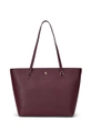 Lauren Ralph Lauren poseta de piele uni burgundia 431924351