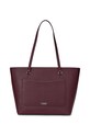 Lauren Ralph Lauren torebka skórzana 431924351 bordowy SS25