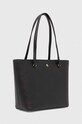 Kožená kabelka Lauren Ralph Lauren 431924351 černá SS25