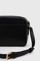 Δερμάτινη τσάντα Lauren Ralph Lauren μαύρο 431926645