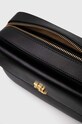 Δερμάτινη τσάντα Lauren Ralph Lauren 431926645 μαύρο