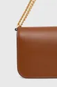 Usnjena torbica Lauren Ralph Lauren Glavni material: 100 % Naravno usnje Podloga: 100 % Poliester
