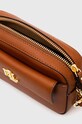 Kožna torba Lauren Ralph Lauren 432934353 smeđa