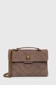 Kurt Geiger London torebka zamszowa skóra licowa brązowy 539947209