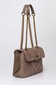 Kurt Geiger London torebka zamszowa 539947209 brązowy SS24
