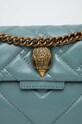 Akcesoria Kurt Geiger London torebka skórzana 846382109 niebieski